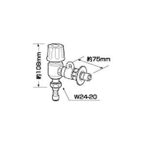 CB-E7｜パナソニック分岐水栓[全メーカー共通タイプ水栓用][水栓部材]