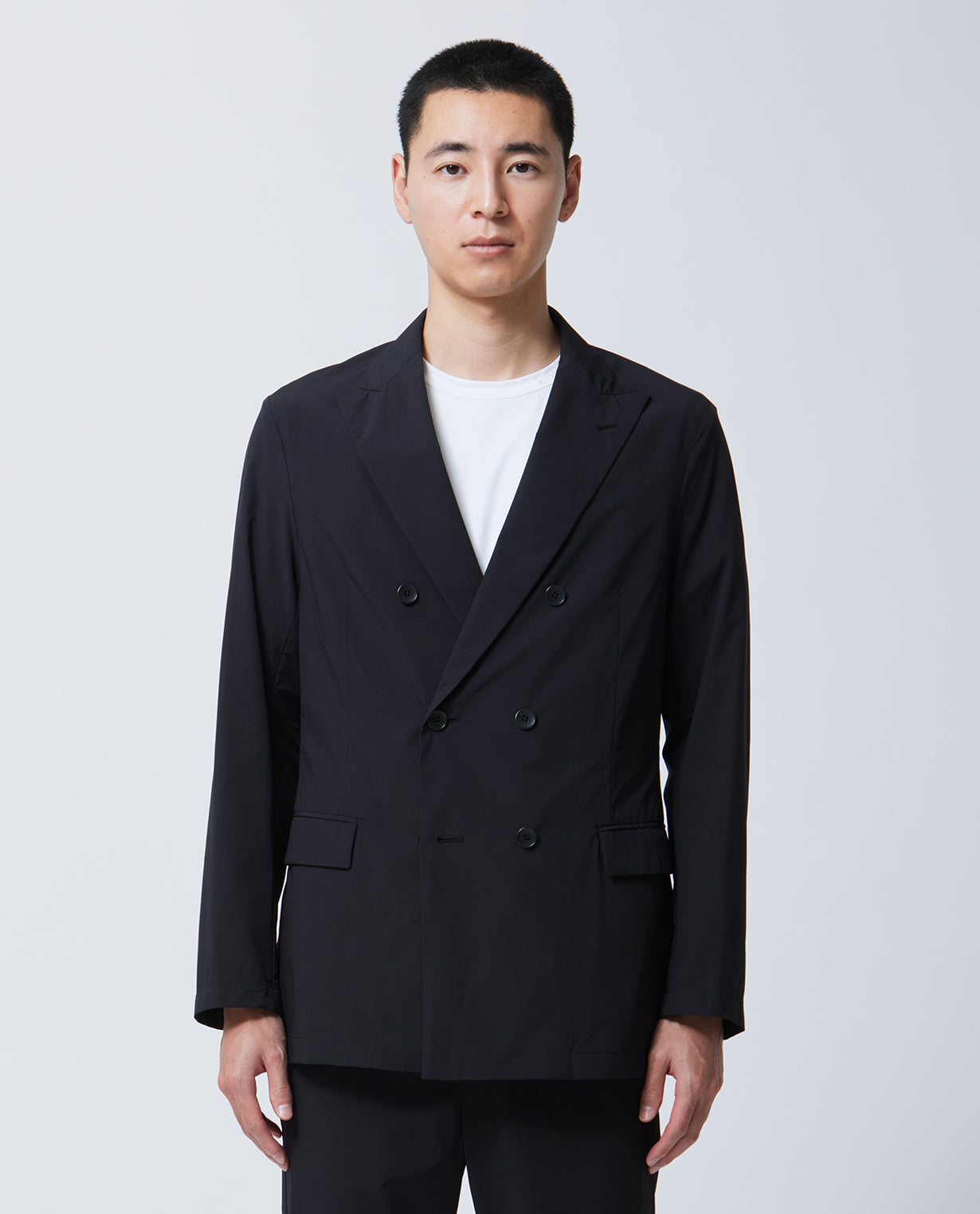 005_A 4WAYストレッチ ダブルブレストジャケット – K-3B OFFICIAL SITE