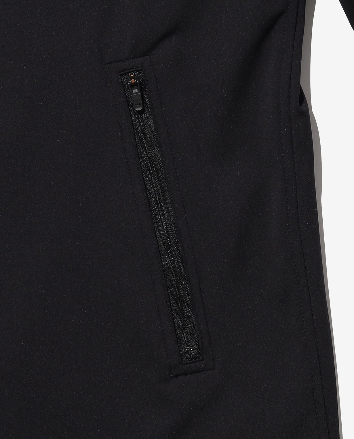 043_N 24HR-WEARABLE スタンドカラー ライダースリブブルゾン – K-3B