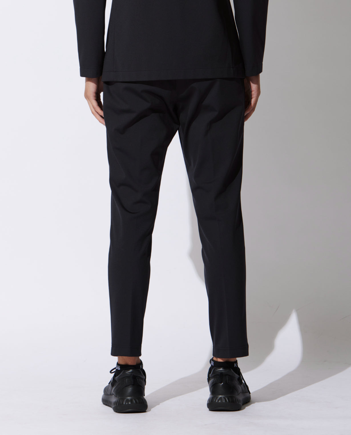 107_N 24HR-WEARABLE テーパードパンツ (ブラック) – K-3B OFFICIAL SITE