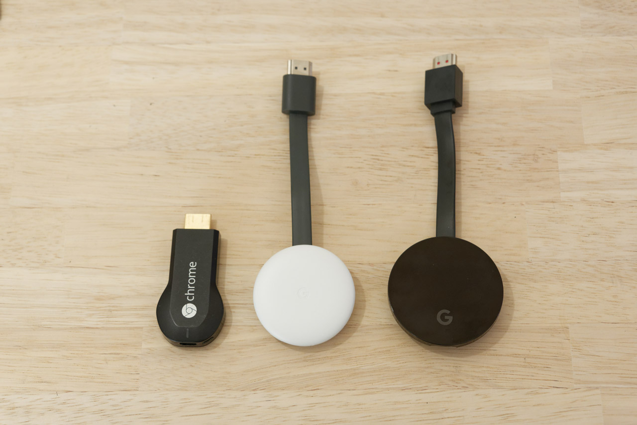 Chromecast第3世代、第1世代やUltraと比べて快適さは？ - ケータイ Watch