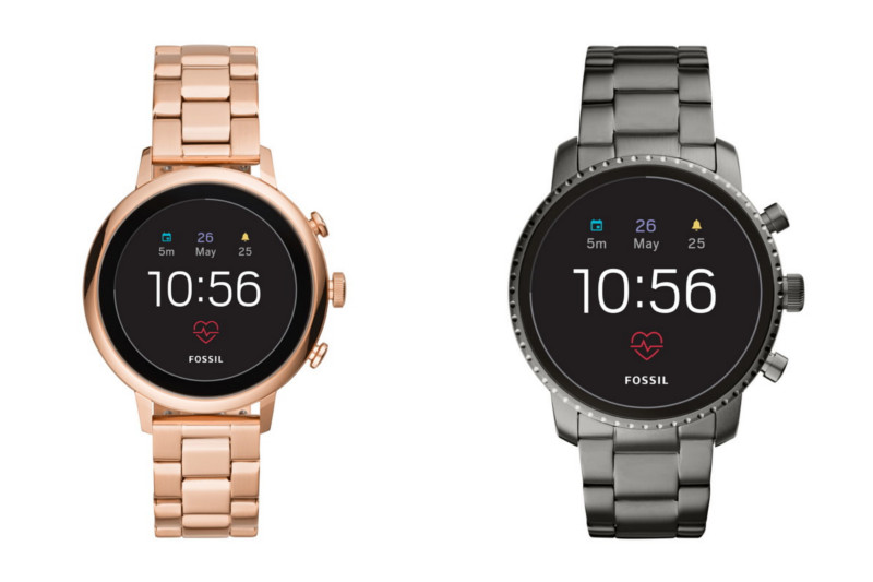 FOSSIL、スマートウォッチ「Venture HR」「Explorist HR」発売