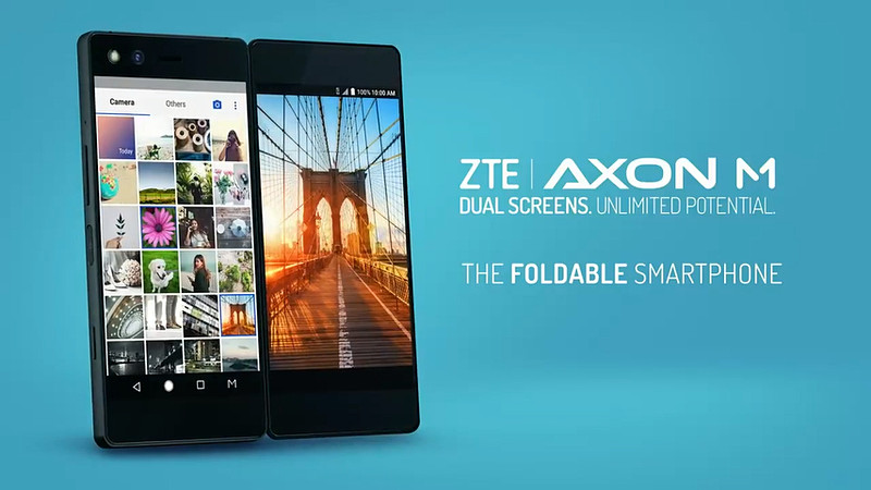 ZTEが2画面スマホ「Axon M」を発表、日本ではドコモが販売 - ケータイ