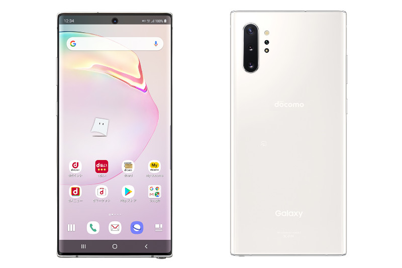 ドコモから「Galaxy Note10+ SC-01M」、Sペンがカメラのジェスチャー