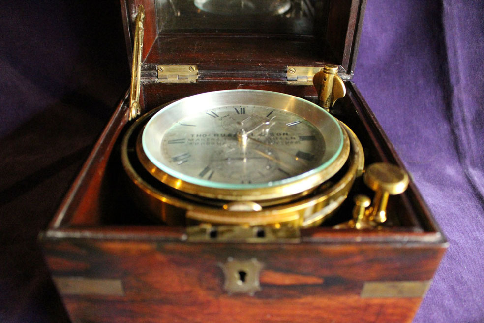 ビクトリアン アンティーク マリン クロノメーター