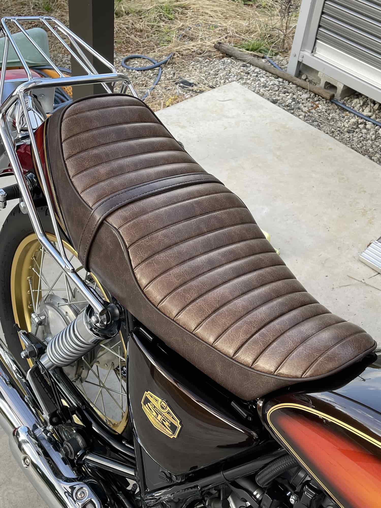 k*o様 ZZR250バイク シート ブラウン 投稿詳細｜MOTOCLE k*o様 ZZR250