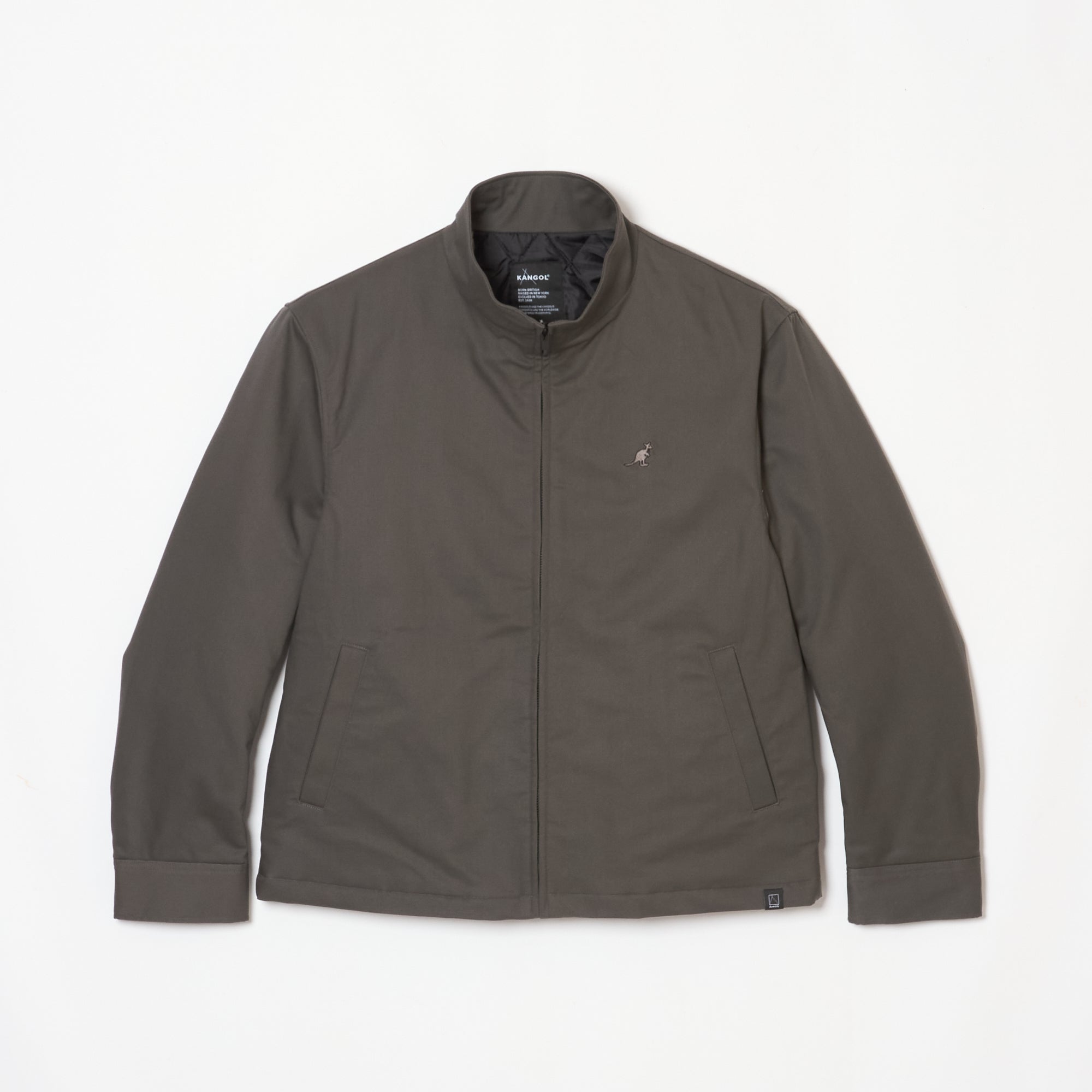 STAND COLLAR SHORT JACKET/ZERO-TEX STRECH – KANGOL ORIGINAL