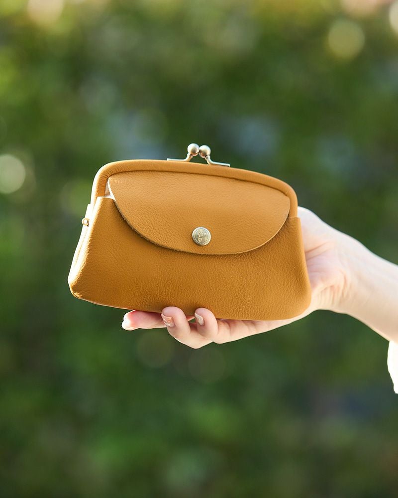 浅草発・心温まる本革がま口財布｜Kanmi公式通販で見つける自分だけの一品