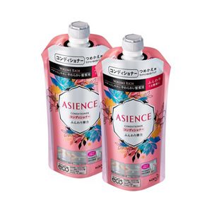 アジエンス ふんわり弾力タイプ コンディショナー つめかえ用 2個