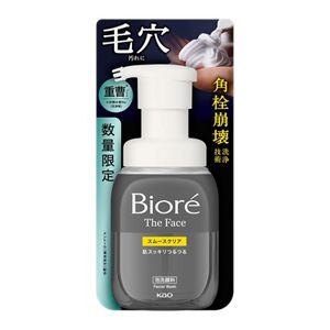 ビオレ ザフェイス 泡洗顔料 スムースクリア プラス 本体 200ml