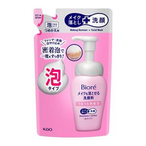 ビオレ メイクも落とせる洗顔料 うるうる密着泡 つめかえ用 140ml