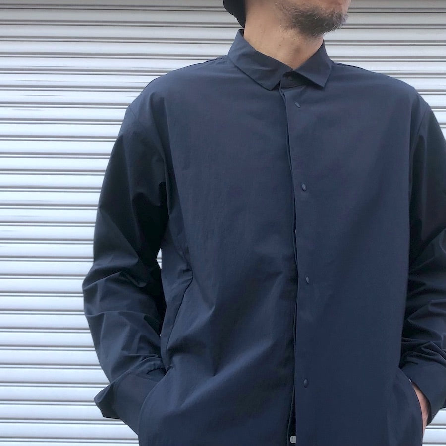 alk phenix アルクフェニックス 長袖シャツ グレー ストライプ