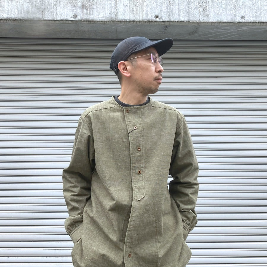 Nigel Cabourn ナイジェルケーボン FRENCH ARMY SHIRT シャツ メンズ
