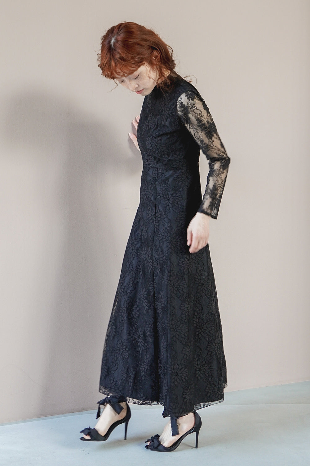 kaene公式オンラインストア オールレースメロウワンピース / 800139