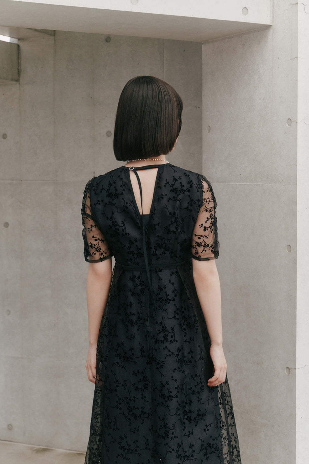 kaene公式オンラインストア フロッキーパイピングドレス / 101031 結婚