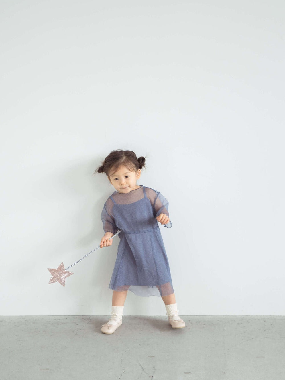 kaene公式オンラインストア (KIDS)ラメチュールメロウワンピース