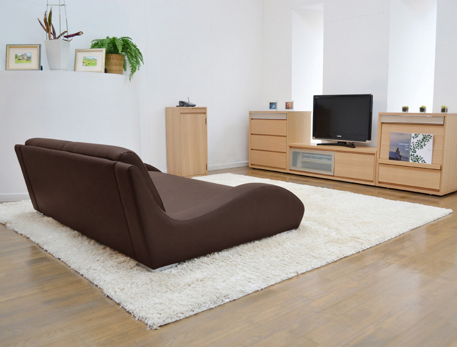 ローソファー ジータ 2.5人掛け 全8色 カウチ おしゃれ モダン