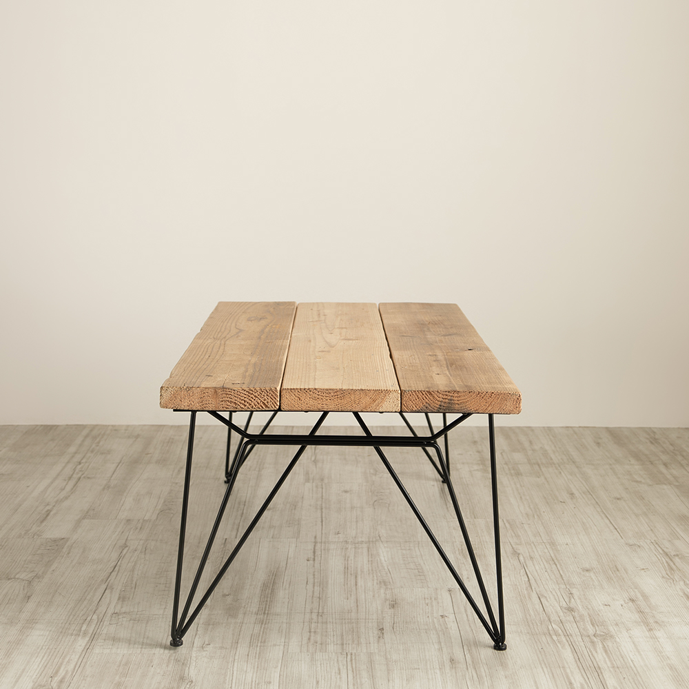 アイアンフレームローテーブル orizuru 家具の製造・販売 友安製作所