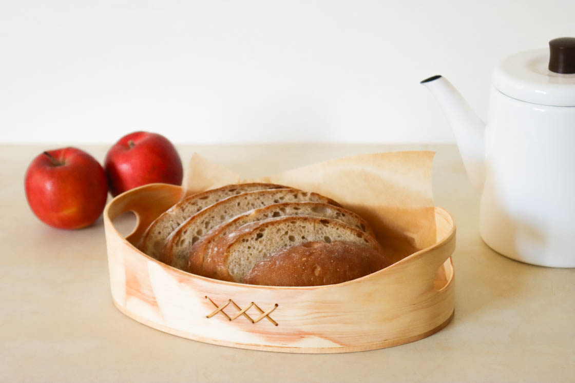 スウェーデン ハンノキ ブレッドバスケット