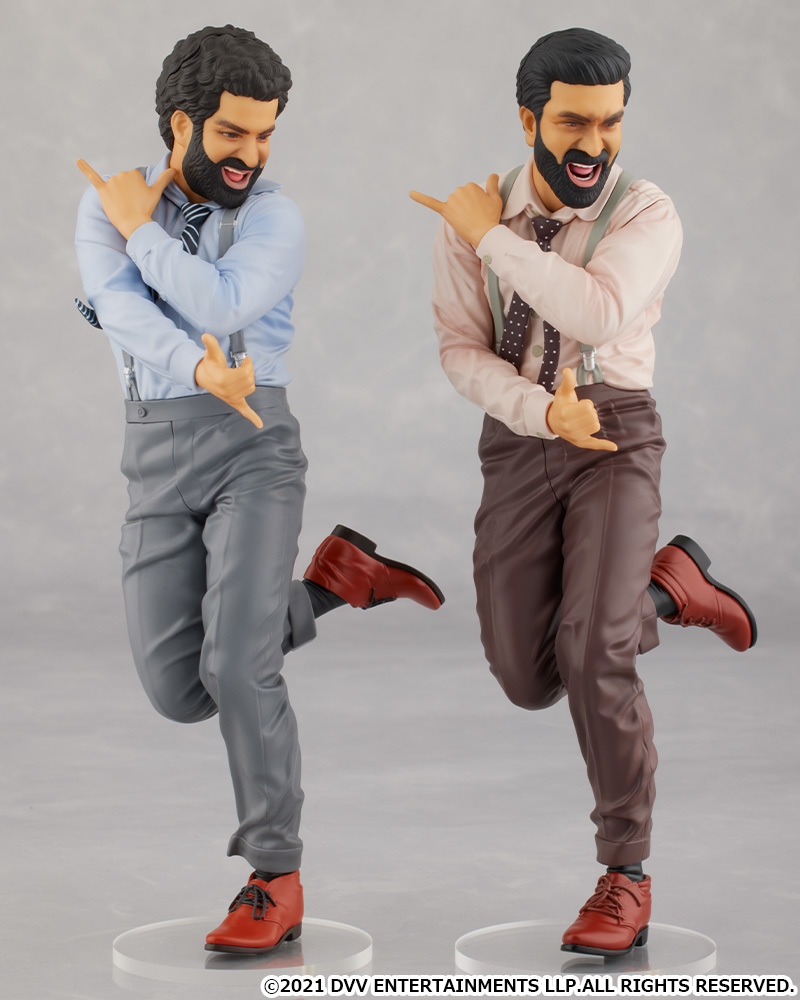 RRR』の主人公・ラーマとビームのフィギュアの画像 - KAI-YOU