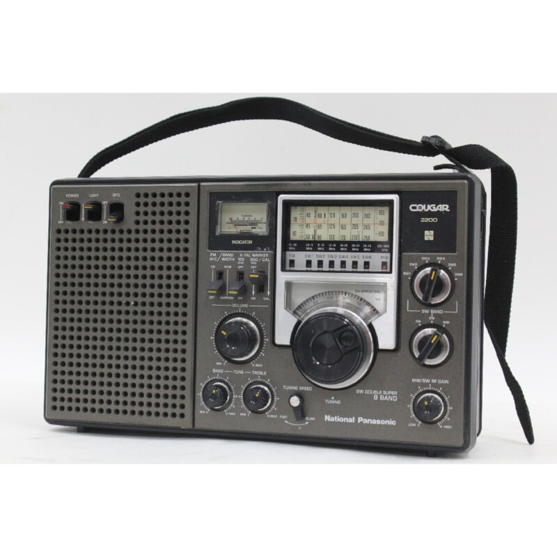 買取実績 |National Panasonic BLCラジオ クーガ RF-2200 - 大阪 京都