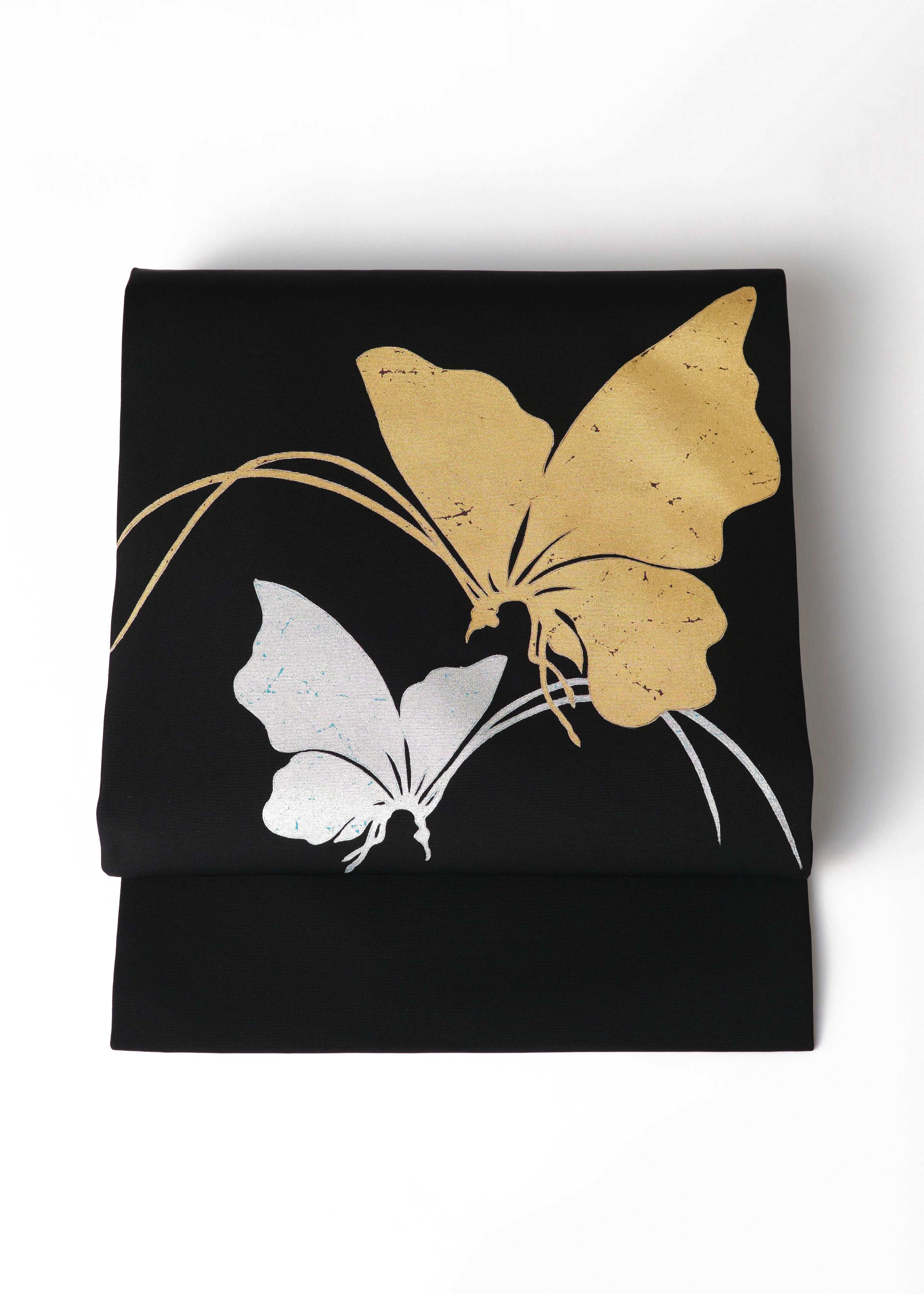 名古屋帯｜光琳蝶｜成謙｜九寸｜京友禅｜正絹