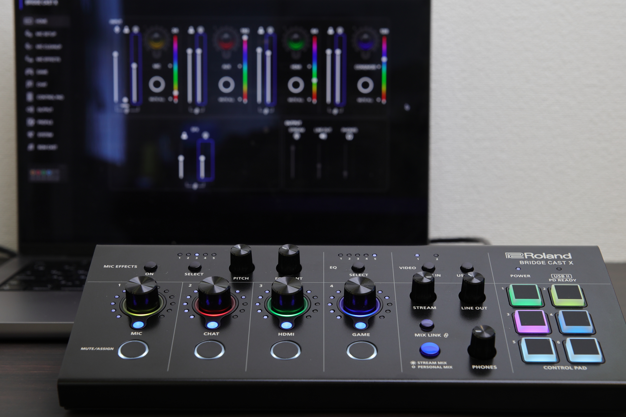 Roland BRIDGE CAST X レビュー・音の調整＋映像をカバーした最強配信