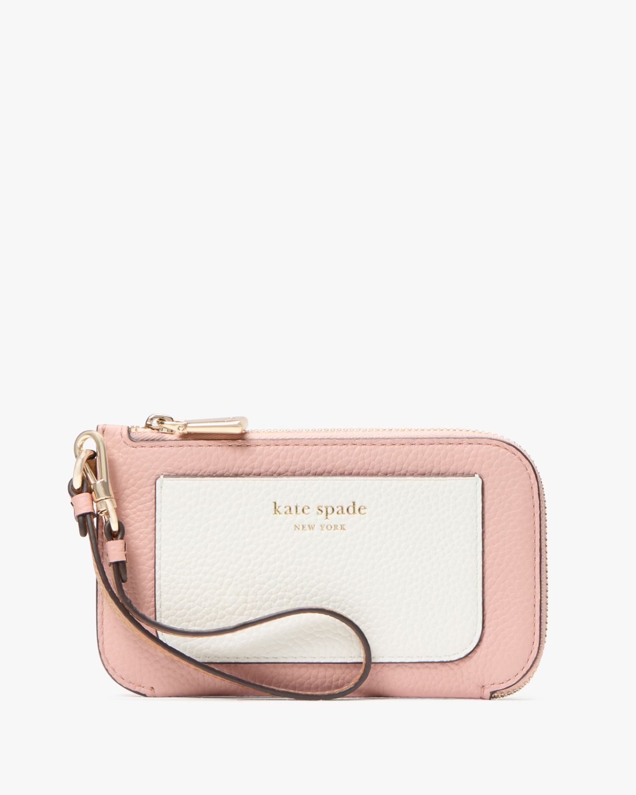 Ava Colorblocked Coin Card Case Wristlet