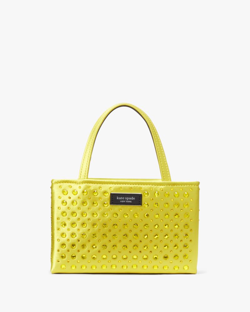 Sam Icon Crystal Embellished Mini Tote | Kate Spade GB
