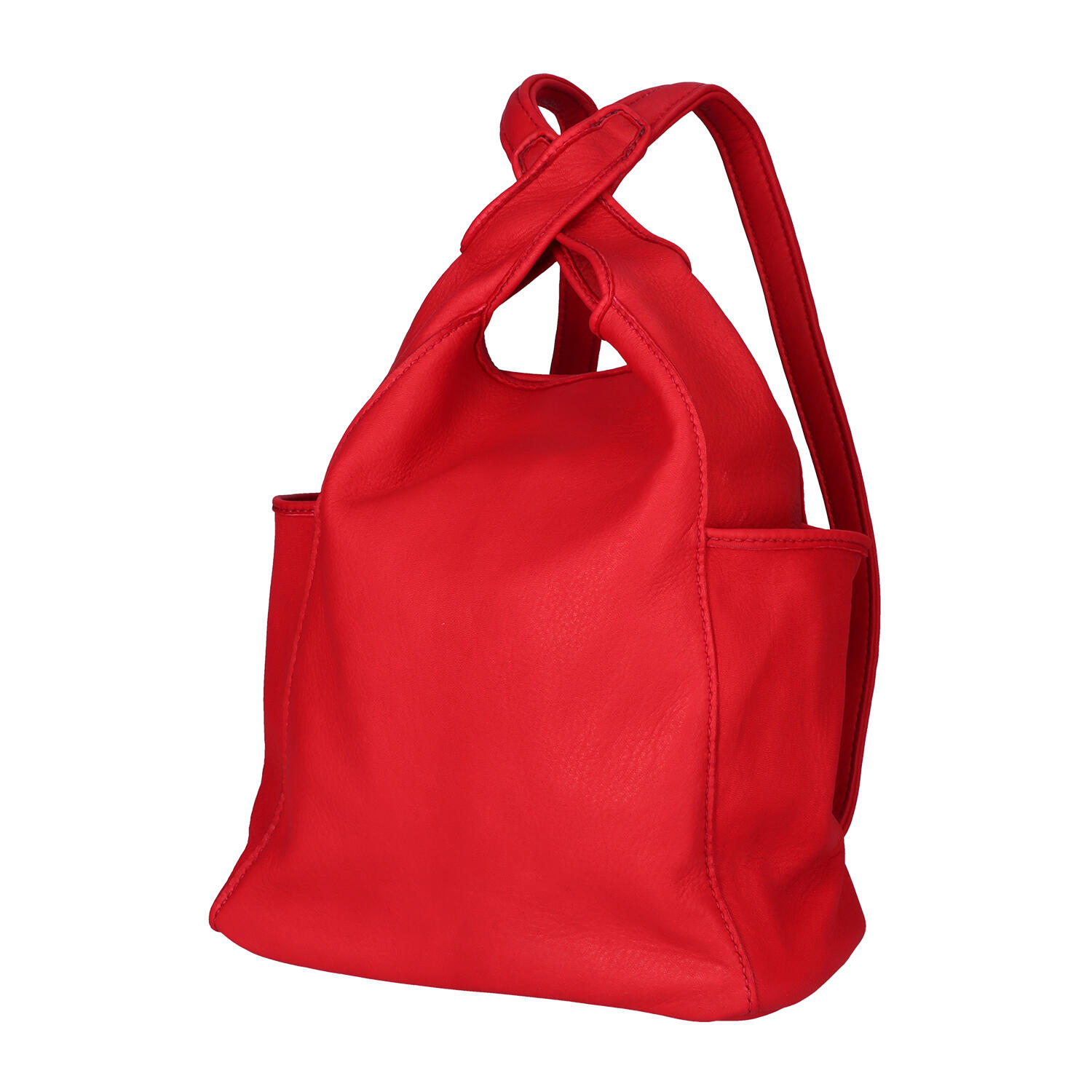 総手縫い 鹿革 2WAY リュックサック | 株式会社 KAZINO leather works