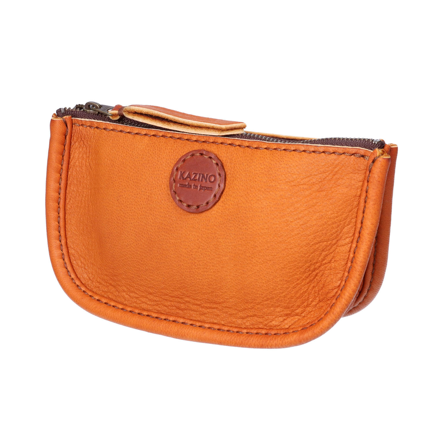 ギフト 総手縫い 鹿革 マルチポーチM | 株式会社 KAZINO leather works