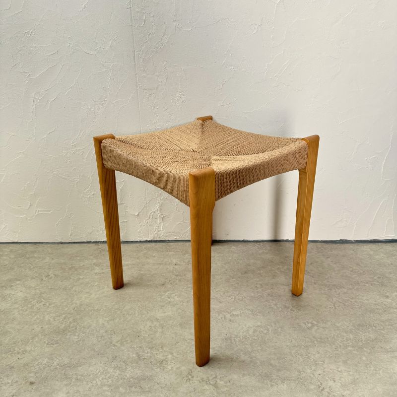 ペーパーコードスツール 【ナチュラル／ブラウン】 – 河口家具製作所