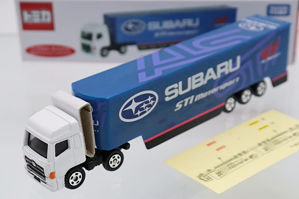 ミニカーショップ ケンボックス ロングトミカスバルSTI motor sport