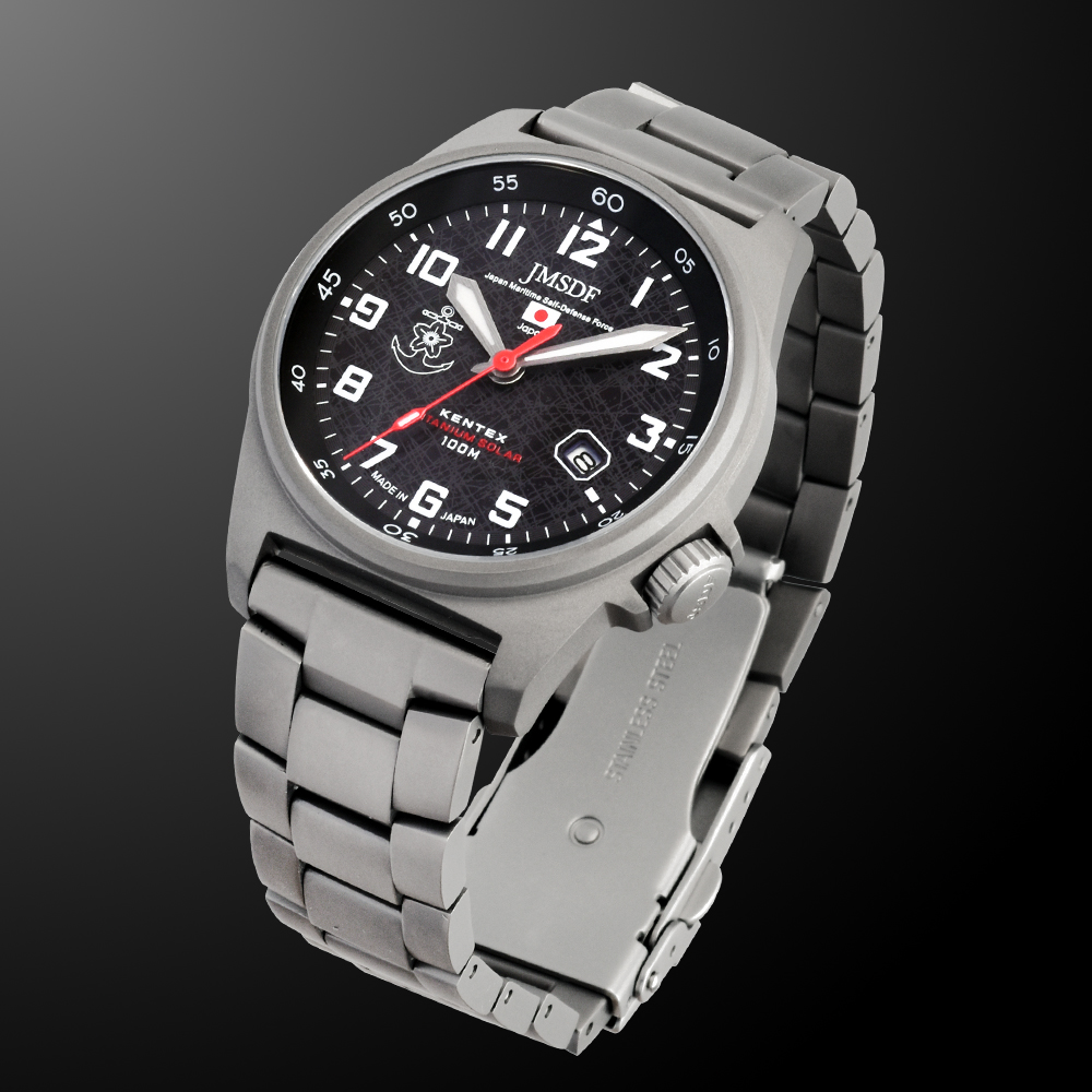 JSDFチタンソーラー 海自モデル ナイロンベルト仕様[S815M-03]