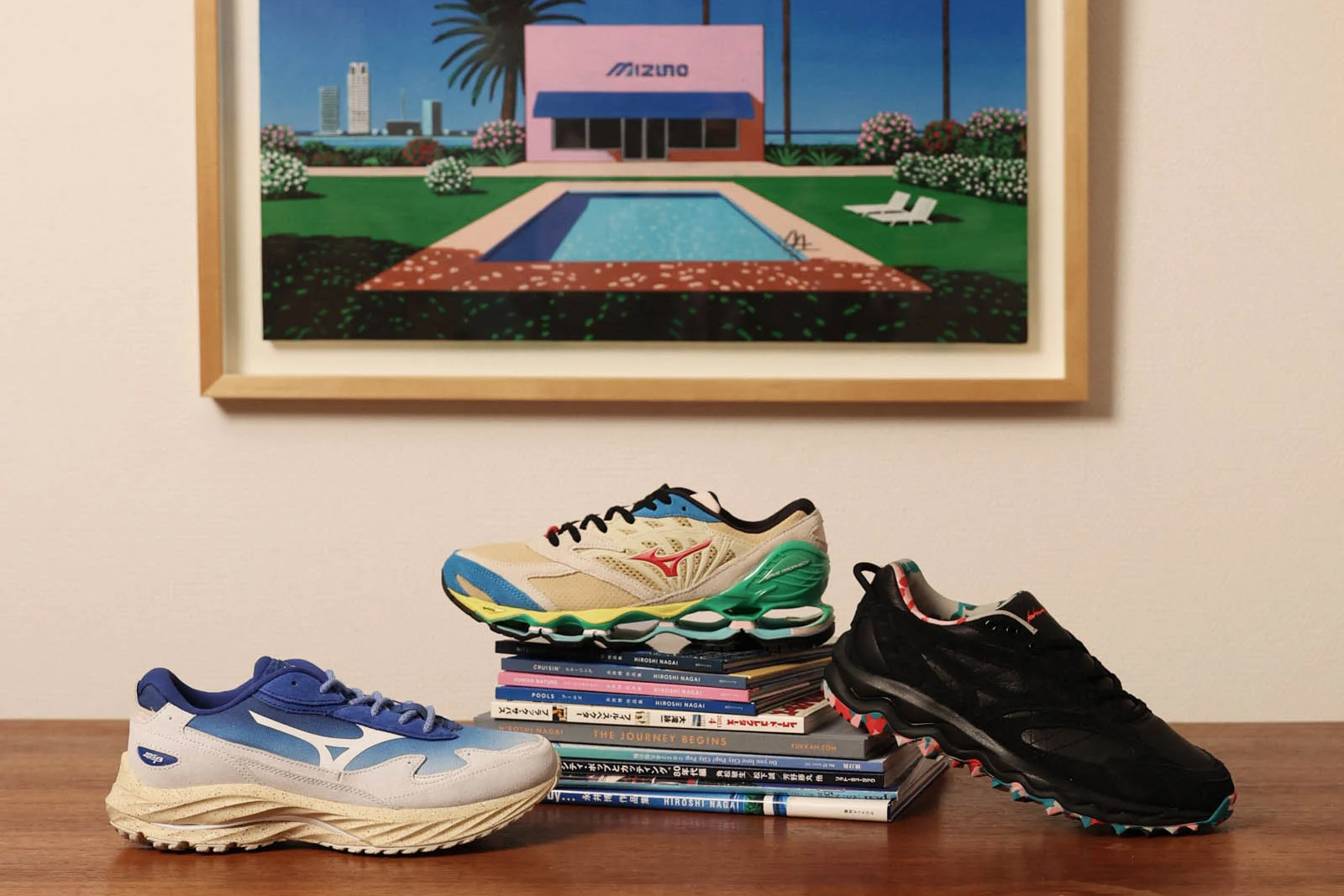 mizuno 首度聯手日本知名平面設計師永井博- KEEDAN.COM