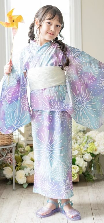 花柄刺繍チュールレース袴セット コーデ HAKAST14｜キャサリンコテージ