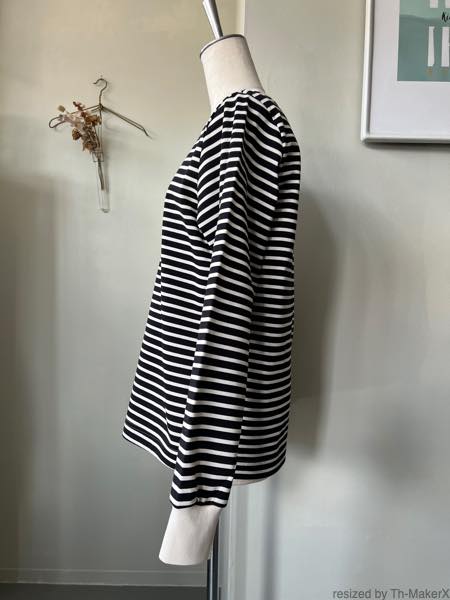 atelier naruse アトリエナルセ / コットンボーダーカットソー（長袖