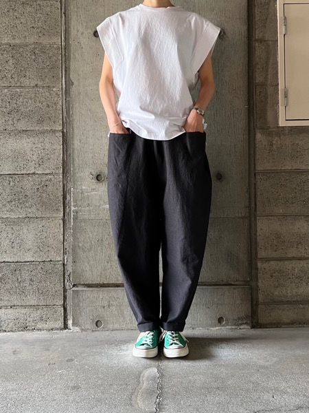 atelier naruse アトリエナルセ / リネンコットンサルエルパンツ【na