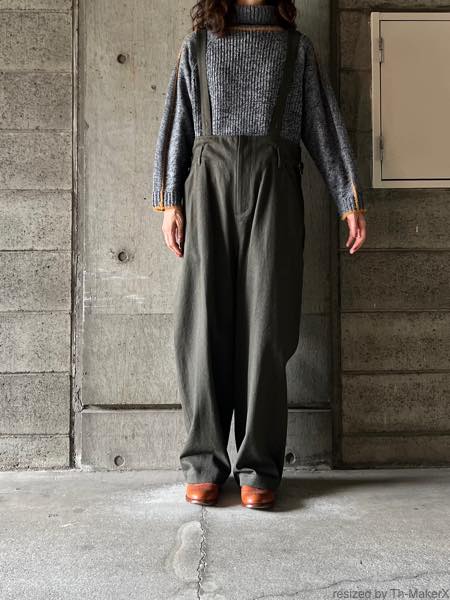 atelier naruse アトリエナルセ / カツラギコットンリネンサスペンダー