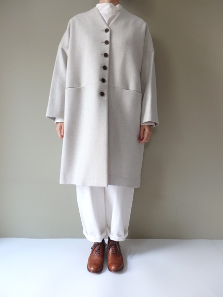 atelier naruse アトリエナルセ / メルトンウールコクーンコート