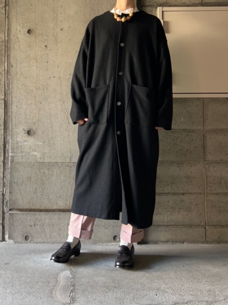 UNIVERSAL TISSU ユニヴァーサルティシュ / ウール圧縮天竺ロング