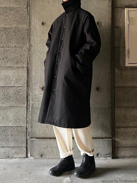 atelier naruse アトリエナルセ / コットンナイロン中綿コート【na