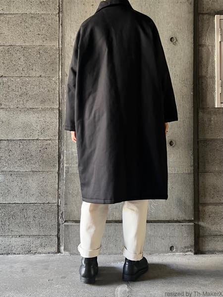 atelier naruse アトリエナルセ / コットンナイロン中綿コート【na