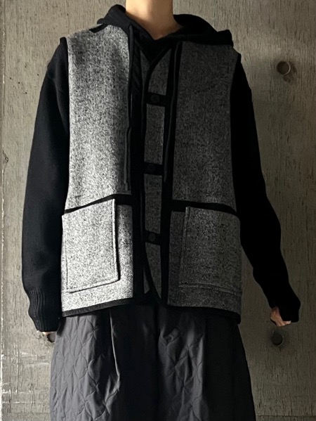 FIRMUM フィルマム / オージーラムウールツィード・杉綾二重織ライナー