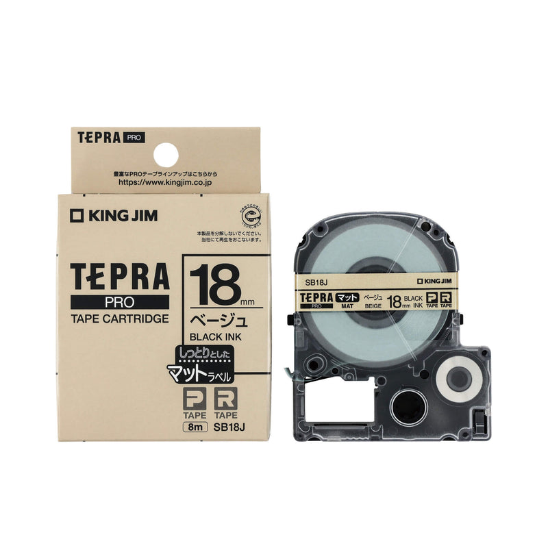 キングジム公式ストア 「テプラ」PROテープカートリッジ マットラベル