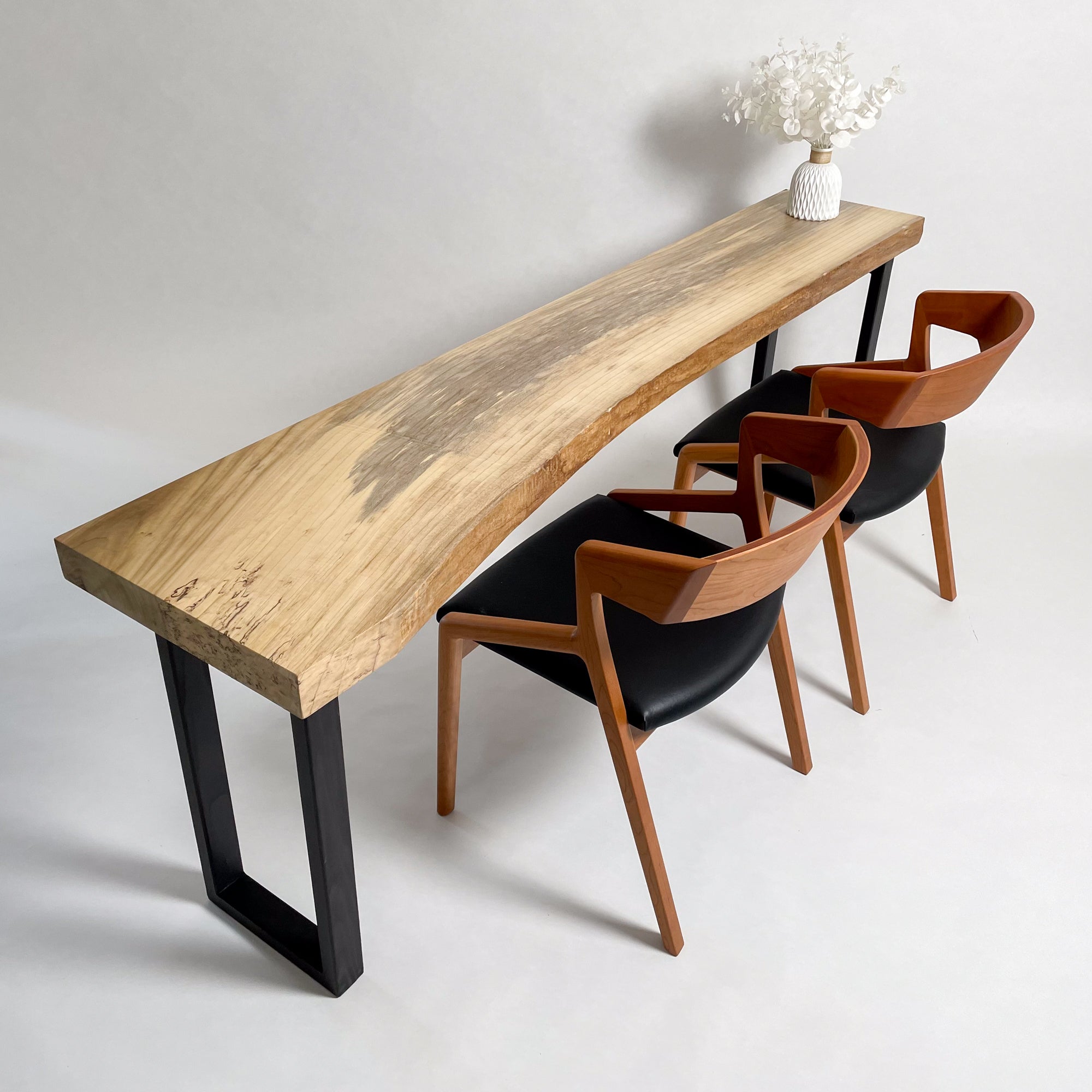 KIDOMEIMOKU 朴一枚板カウンター｜200cm(3人掛け) – 【公式】鬼童銘木