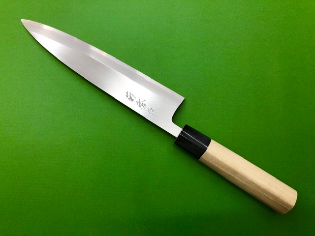 菊秀 本水牛柄 柳刃270ミリ 店長お薦め | 菊秀刃物店 on WEB