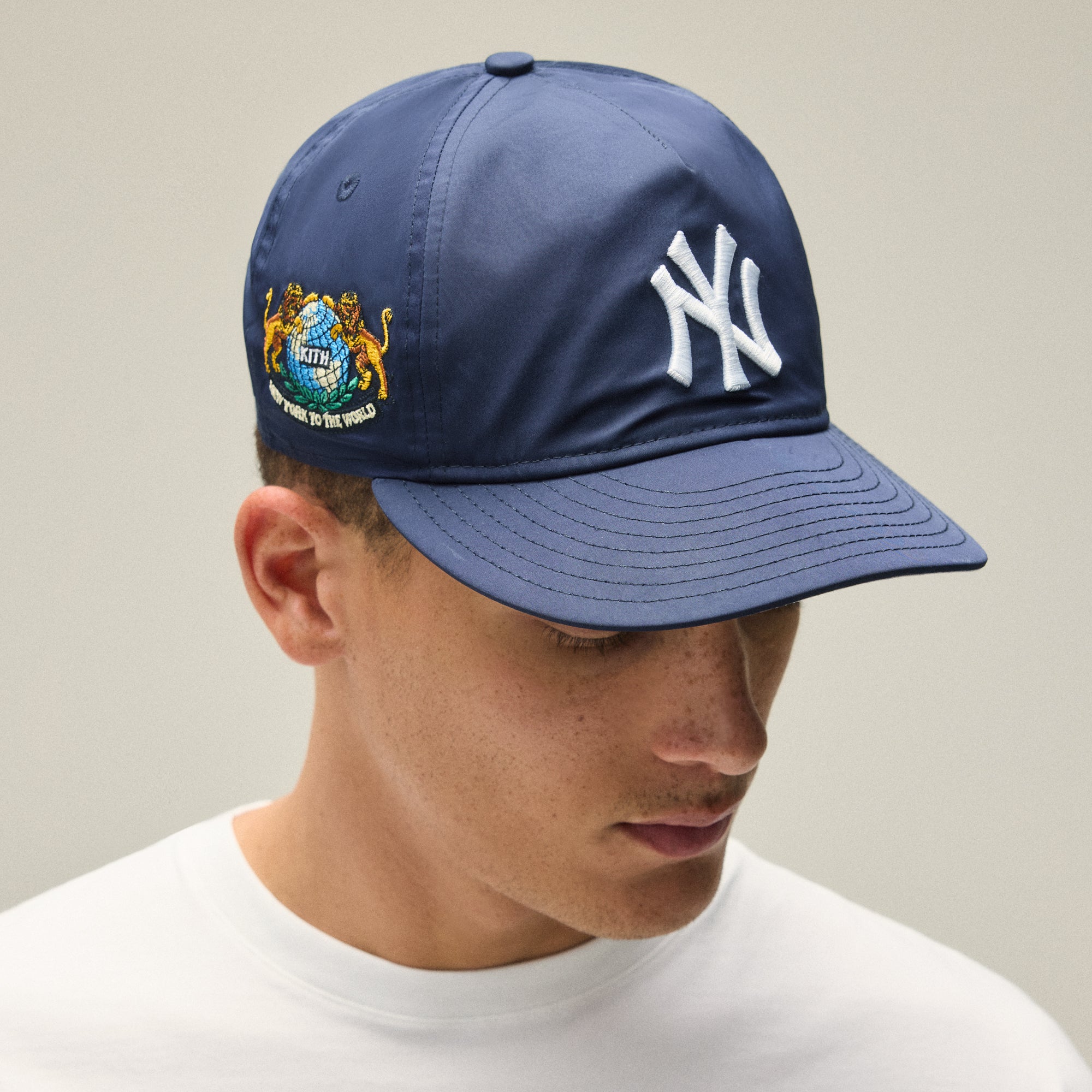 Kith & New Era for the New York Yankees Nylon 9FIFTY A-Frame Snapback