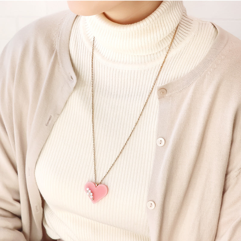 レシピNo.KR0929 ショコラカラーのアクセサリー4種 – 貴和製作所