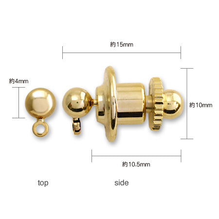 タイタックセット カン付 ゴールド – 貴和製作所オンラインストア